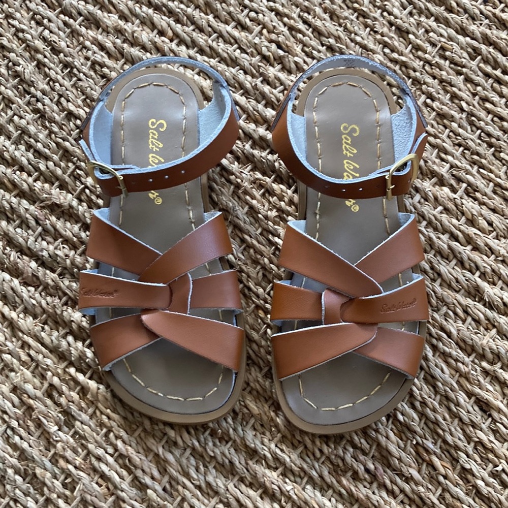 Never worn Salt Water sandals